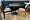 Сиэтл бежево-коричневая ткань ножки натуральное дерево для кафе, ресторана, дома, кухни 2208176