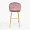 Стул Белладжио пыльно-розовый бархат ножки золото для кафе, ресторана, дома, кухни 2096080
