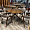 Cтол Лейпциг 110 см массив дуба, тон терра для кафе, ресторана, дома, кухни 2100251