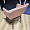 Белладжио пыльно-розовый бархат ножки черные для кафе, ресторана, дома, кухни 2126987