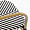 Мирамар плетеный черно-белый, ножки бежевые под бамбук для кафе, ресторана, дома, кухни 2237030