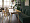 Кардифф бежевая ткань, массив бука (натуральное дерево) для кафе, ресторана, дома, кухни 2112059