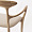 Брунелло бежевая ткань, дуб (тон бесцветный матовый) для кафе, ресторана, дома, кухни 2153831