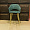 Стул Белладжио зеленая ткань ножки золото для кафе, ресторана, дома, кухни 2201301