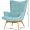 Кресло Savoy голубое 1236950