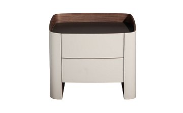 Тумбочка с 2 ящиками светлая 77IP-02000