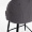 Стул Париж темно-серый бархат с вертикальной прострочкой ножки черные для кафе, ресторана, дома, кух 1936674