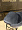 Стул Люцерн серый бархат, вертикальная прострочка, ножки черные для кафе, ресторана, дома, кухни 2067242