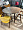 Cтол раздвижной Стокгольм круглый 110-140 см массив дуба тон американский орех нью для кафе, рестора 2137382