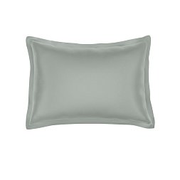 Pillow Case Royal Cotton Sateen Cloud Grey 3/4