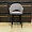 Стул Магриб Нью бежево-коричневая ткань ножки черные для кафе, ресторана, дома, кухни 2210307