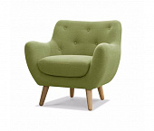 Товар Дизайнерское кресло Oloff зеленое добавлен в корзину