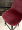 Стул Копенгаген бордовый бархат ножки черные для кафе, ресторана, дома, кухни 2139266