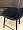 Стул Бормио черная экокожа ножки черные для кафе, ресторана, дома, кухни 2098050