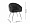 Куршевель темно-серый бархат HLR ножки черные для кафе, ресторана, дома, кухни 2111612