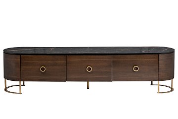 Тумба под ТВ коричневая 40AD-00099