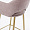 Стул Магриб Нью бежево-коричневая ткань ножки золото для кафе, ресторана, дома, кухни 2210332