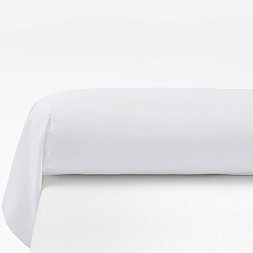 Pillow Case Premium Cotton Sateen White Roll Standart