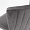 Неаполь серый бархат с вертикальной прострочкой ножки черные для кафе, ресторана, дома, кухни 1859843