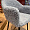 Белладжио вращающийся серый экомех ножки черные для кафе, ресторана, дома, кухни 2166731