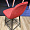 Стул Копенгаген бордовый бархат ножки черные для кафе, ресторана, дома, кухни 2127832