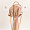 Халат 100% Silk beige 3698615