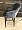 Стул Мартин темно-серый бархат с прострочкой ножки черные для кафе, ресторана, дома, кухни 2074769