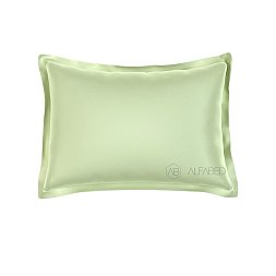 Pillow Case Royal Cotton Sateen Light Green 3/4