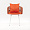 Ибица плетеный оранжевый ножки металл белые подушка оранжевая для кафе, ресторана, дома, кухни 2236974