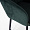 Стул Гарда темно-зеленый бархат ножки черные для кафе, ресторана, дома, кухни 2088568