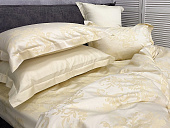Товар Set Lenjerie ALFABED Lux Double Face Jacquard Modal Vineyard Cream добавлен в корзину