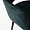 Магриб New темно-зеленый бархат ножки черные для кафе, ресторана, дома, кухни 1911570