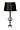 Лампа настольная плафон черный Д38,В76 22-87454 1894681