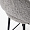 Стул Белладжио вращающийся серый экомех ножки черные для кафе, ресторана, дома, кухни 2148756