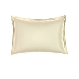 Pillow Case Premium Cotton Sateen Cream 3/3