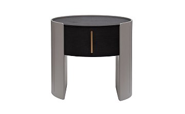 Тумбочка 1 ящик темный шпон 77IP-30300