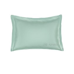 Pillow Case Royal Cotton Sateen Aquamarine 3/3