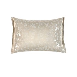 Fata de perna lux jacquard cotton taupe tree leaves 3 2