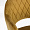 Стул Белладжио горчичный бархат ножки черные для кафе, ресторана, дома, кухни 1512840