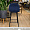 Стул Копeнгаген темно-синий бархат ножки черные для кафе, ресторана, дома, кухни 2098135