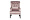 Кресло Rimini велюр пыльн.роза Н-Йорк40  с подушкой 1450451