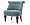 Кресло Elisa голубое 1236158