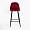 Стул Копенгаген бордовый бархат ножки черные для кафе, ресторана, дома, кухни 2139268