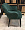Стул Martin темно-зеленый бархат с прострочкой ножки черные для кафе, ресторана, дома, кухни 2223497
