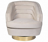 Товар Вращающееся кресло Fosco кремовое добавлен в корзину
