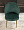 Париж темно-зеленый бархат с вертикальной прострочкой (снаружи и внутри) ножки под золото для кафе,  2080234