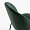 Дижон темно-зеленый бархат ножки черные для кафе, ресторана, дома, кухни 2151897