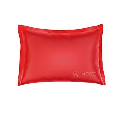 Pillow Case Royal Cotton Sateen Noble Red 3/3