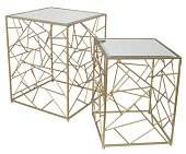 В корзине Набор из 2- х столов с зеркальной поверхностью Richmond