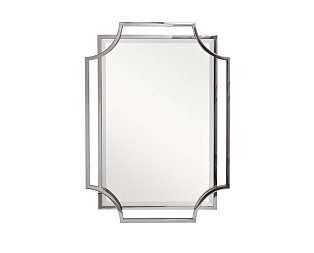 Зеркало в стальной раме цвет хром 78*108см KFE1150/1